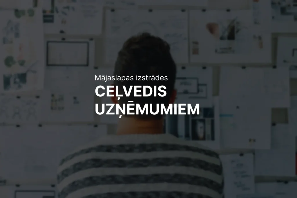 Mājaslapas izstrādes pakalpojumi