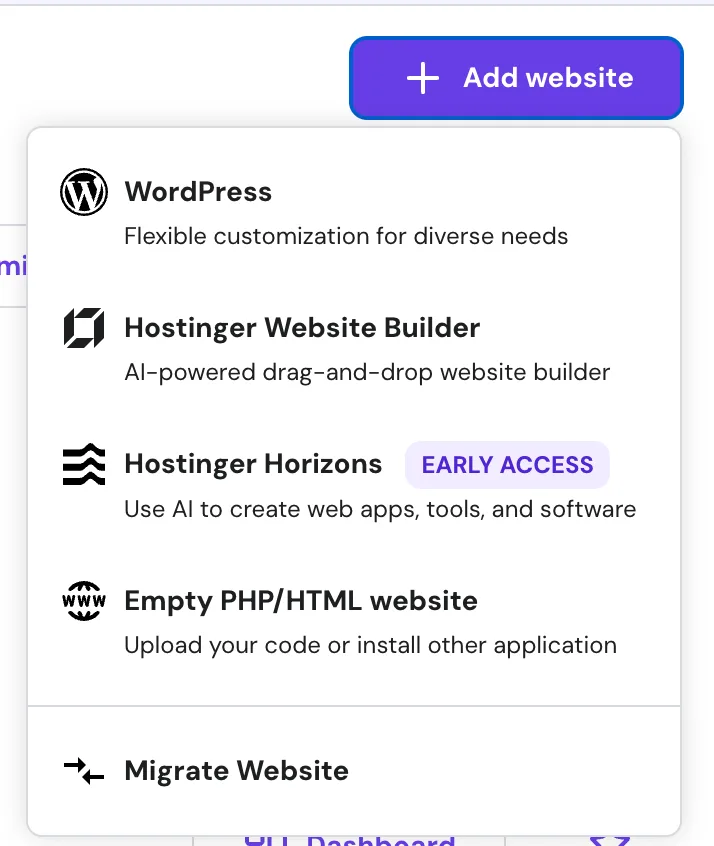 Jaunas WordPress vietnes izveide Hostinger panelī