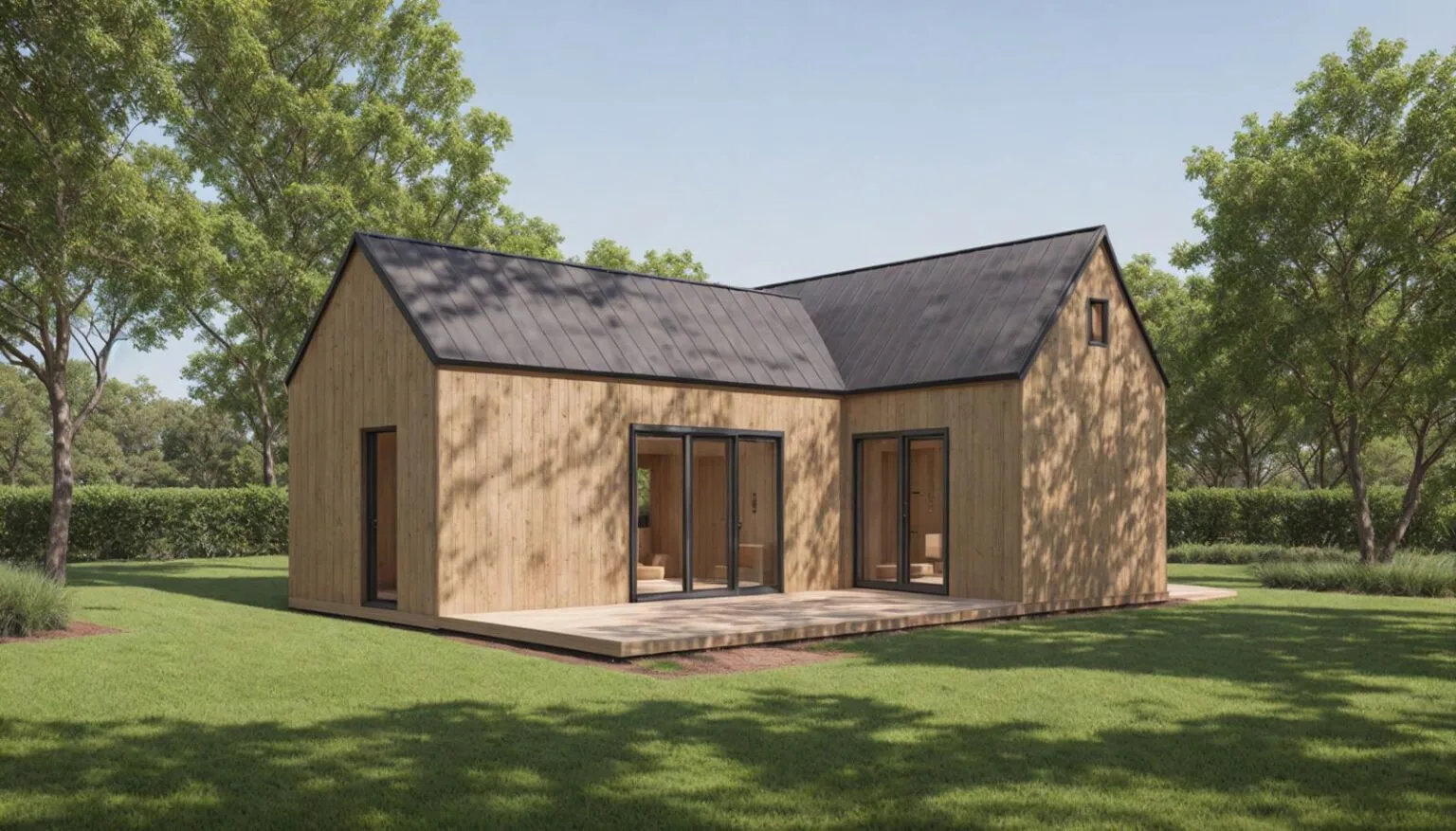 WoodHC Loft modeļa 3D vizualizācija